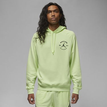 Mikina Jordan Jordan Dri-FIT Sport BC Fleece Hoodie Zelené | DV1290-383, 0