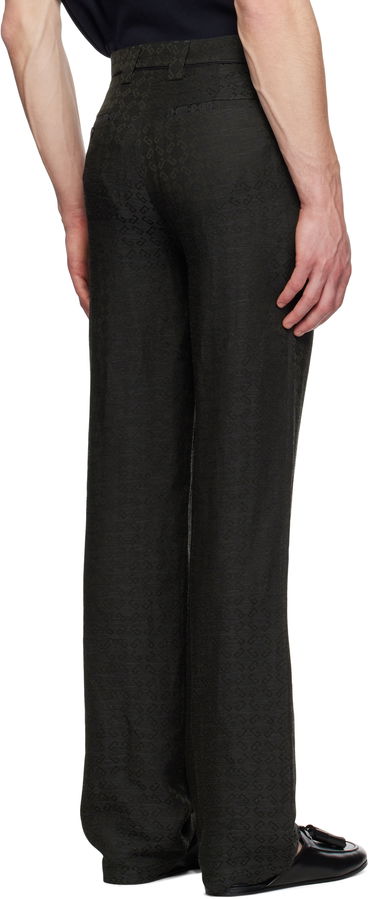 Nohavice Givenchy Givenchy Monogram Chino Trousers Čierna | BM51JY15WV021, 2