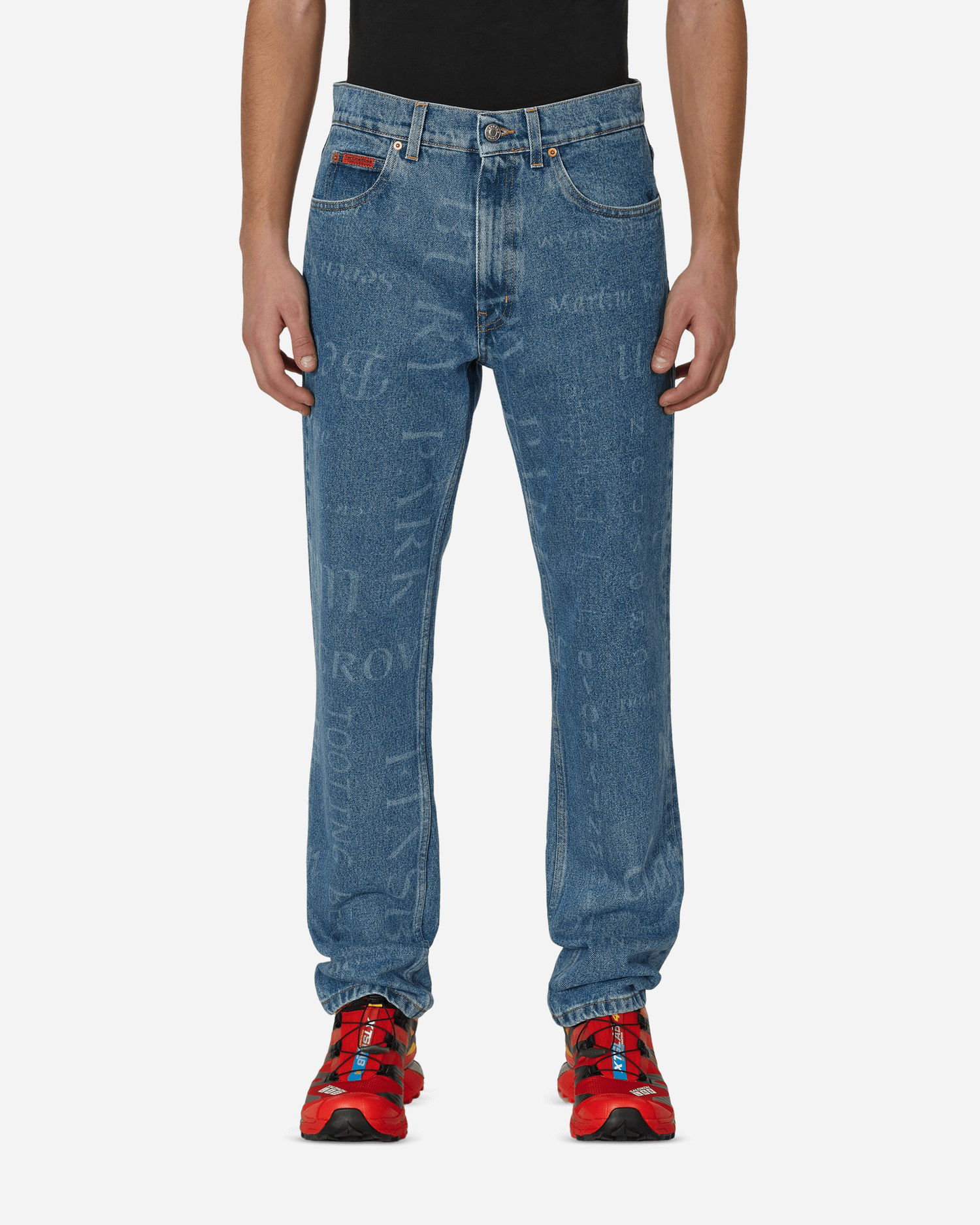 Džínsy Martine Rose Straight Leg Jeans Modrá | CMRSS23204  BLSTT, 0