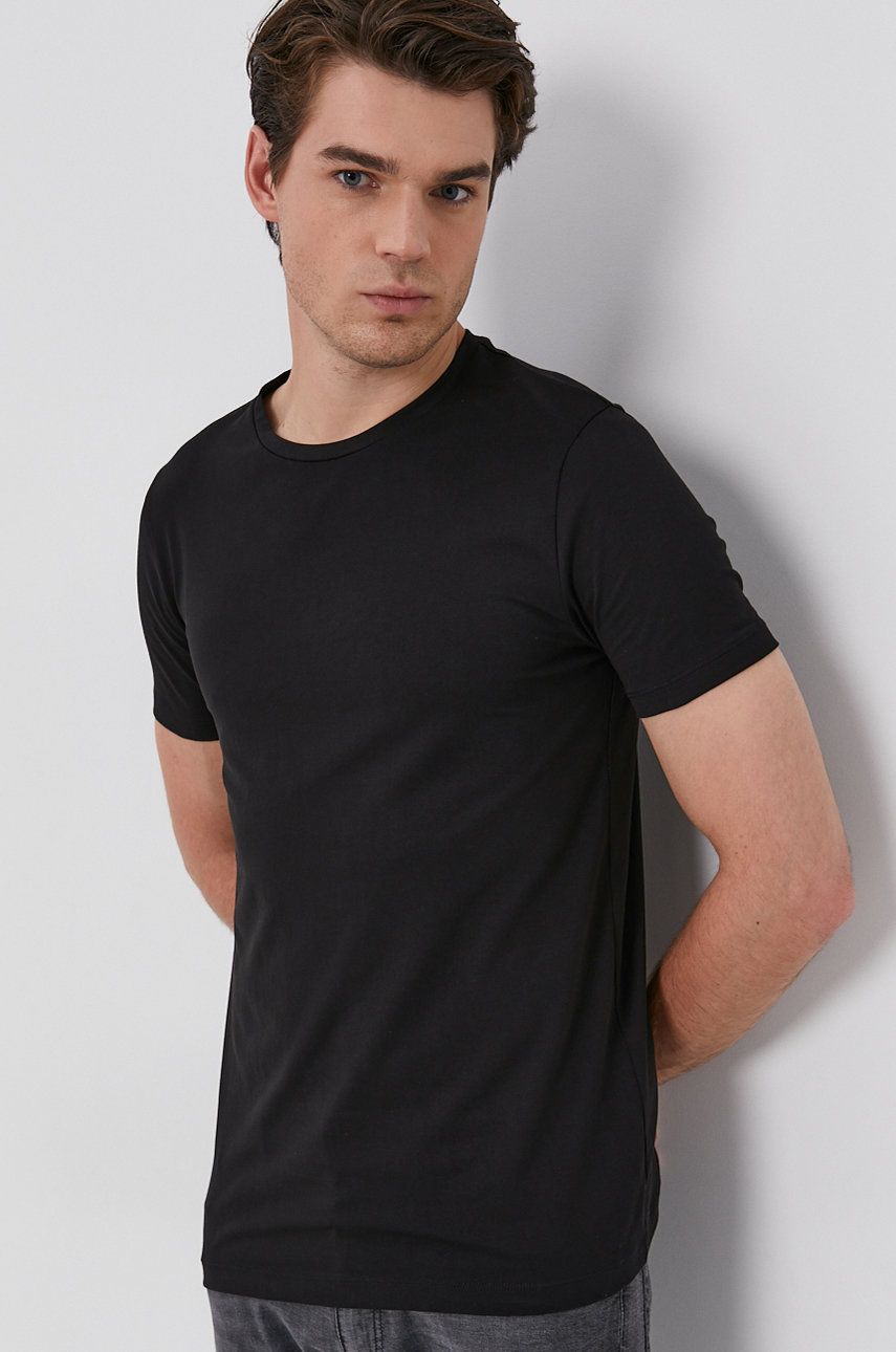 Tričko BOSS Tee 2-pack Čierna | 50325440, 0
