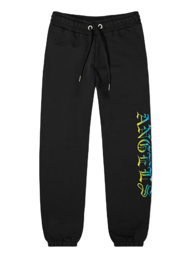 Tepláky Palm Angels Hue Gothic Logo Sweat Pant Čierna | PMCH011R21FLE0031084