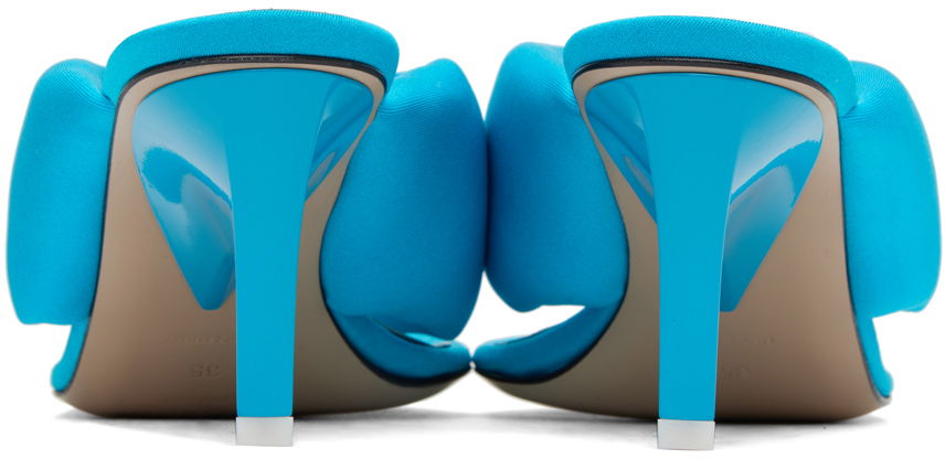 Starostlivosť o obuv The Attico Attico Rem Heeled Sandals Modrá | 237WS756 PA45, 1
