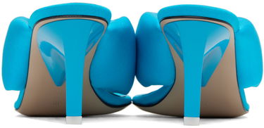 Starostlivosť o obuv The Attico Attico Rem Heeled Sandals Modrá | 237WS756 PA45, 1