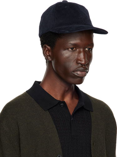 Šiltovka BEAMS Beams Plus 6 Panel Corduroy Cap Navy | 38410244017, 1