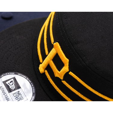 Šiltovka New Era Pittsburgh Pirates MLB "Image Drop" Retro Pillbox 9FIFTY Snapback Cap Čierna | 60691057, 8