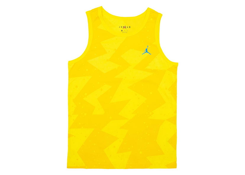 Tielko Jordan Nike Jordan Printed Poolside Tank Top Amarillo Žltá | CJ6230-728