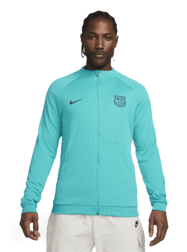 Bunda Nike F.C. Barcelona Academy Pro Third Football Knit Jacket Tyrkysová | DX8470-300