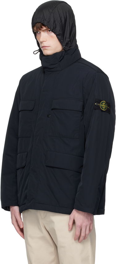 Bunda Stone Island Micro Twill Jacket Navy | K2S15 4100049 S0026, 3