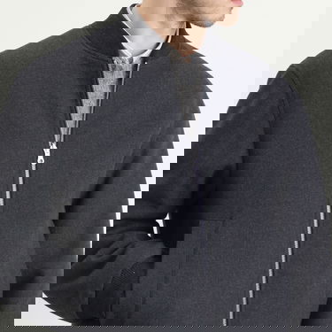 Bomber bunda Dries Van Noten Brushed Cotton Twill Bomber Jacket Šedá | 252-020522-2118-803, 5