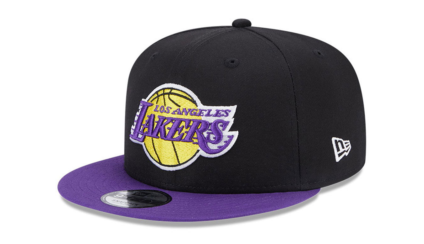 LA Lakers Team Side Patch 9FIFTY Snapback Cap