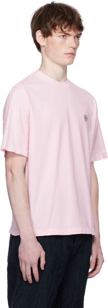 Tričko Stone Island Stone Island Organic Cotton 'Fissato' T-Shirt Modrá | K2S15 2100025 S0115, 4