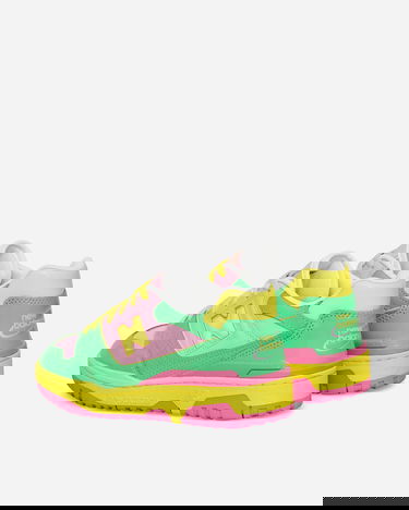 Tenisky a topánky New Balance 550 Pink / Green / Lime Zelené | BB550YKA, 4