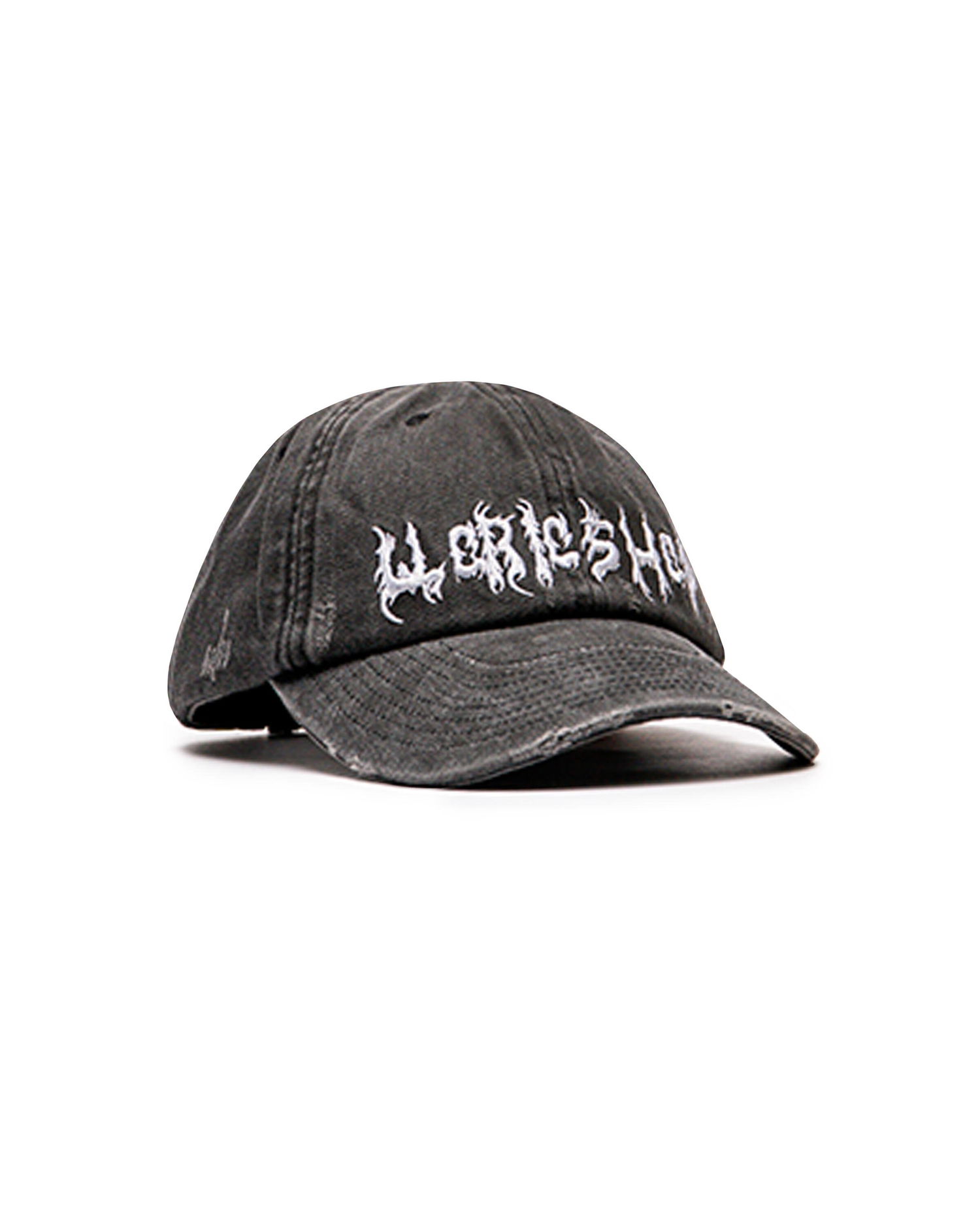 Šiltovka 032C 032c "Faithless" Distressed Baseball Cap Čierna | S25-UAW-3101-050, 0
