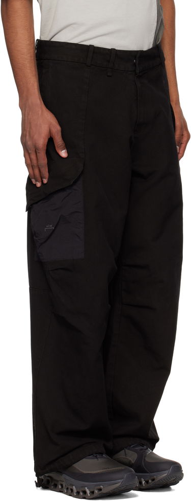 Cargo nohavice A-COLD-WALL* A-COLD-WALL* Simple Cotton Cargo Pants Čierna | ACWMB319, 3
