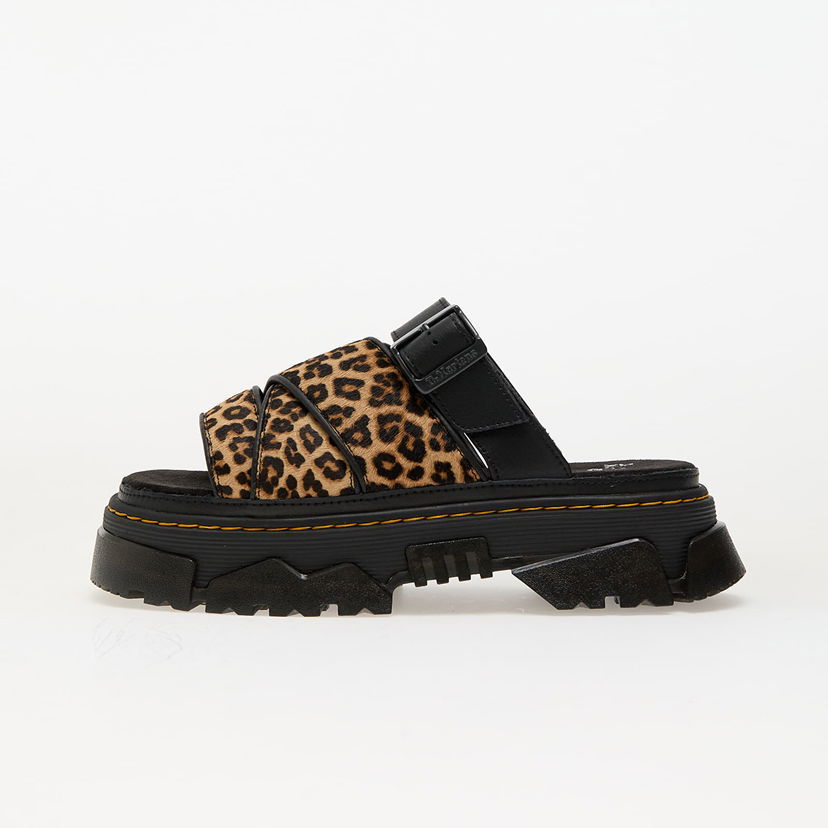 Tenisky a topánky Dr. Martens Mattison Slide Sandal Light Tan Čierna | DM41110200