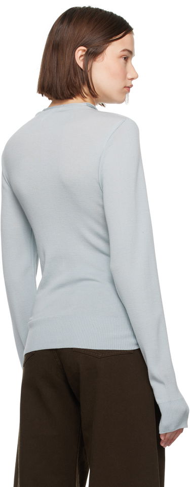 Sveter LEMAIRE Lemaire Fitted Seamless Cardigan Modrá | TO1277 LK1032, 2
