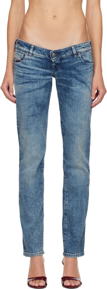Džínsy Diesel D-Waisty Washed Jeans Modrá | A21643 007DI, 0