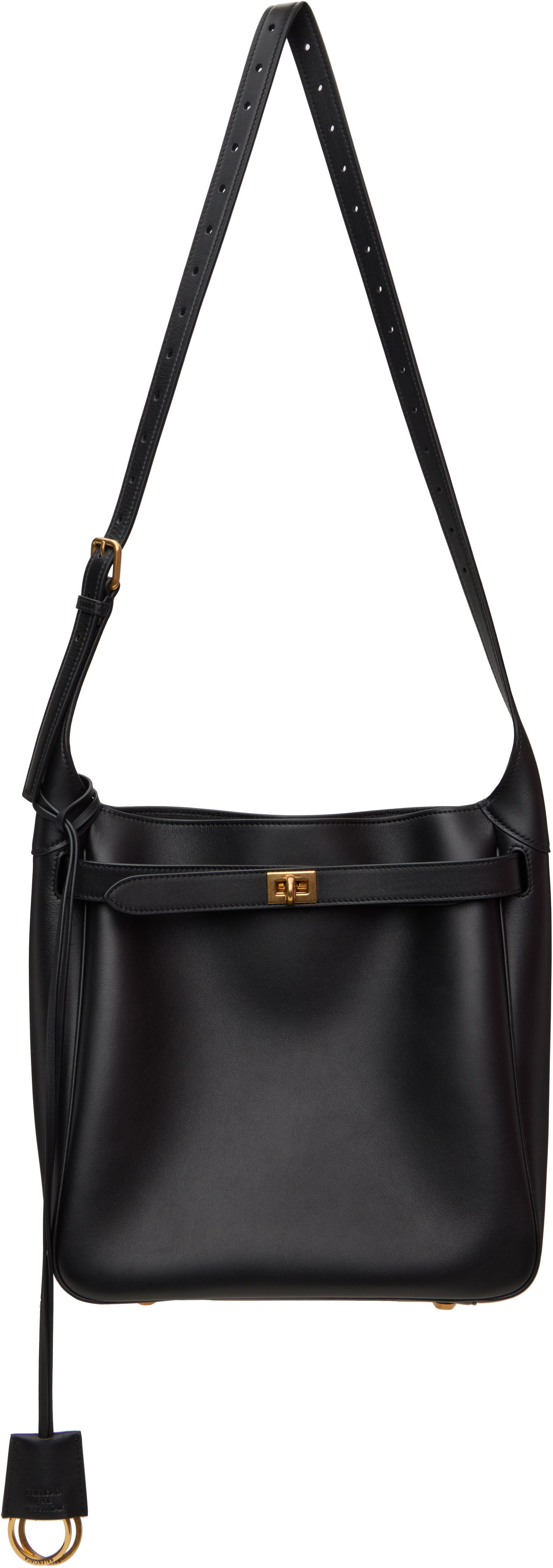 Taška cez rameno Balenciaga Balenciaga Bel Air Small Shoulder Bag Čierna | 811018-2ABAV, 0