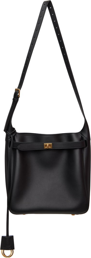 Taška cez rameno Balenciaga Balenciaga Bel Air Small Shoulder Bag Čierna | 811018-2ABAV, 0