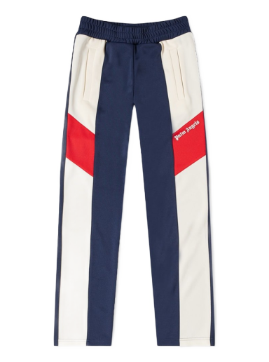Tepláky Palm Angels Colourblock Track Pant Navy | PMCJ003S22FAB0014601