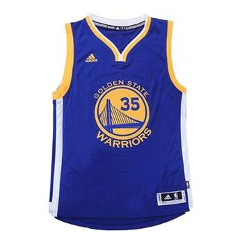 Dres adidas Originals NBA Kevin Durant #35 Warriors Jersey Modrá | CC2856