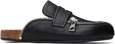Tenisky a topánky JW Anderson Leather Biker Slip-on Loafers Čierna | LF0071-LA0268, 0