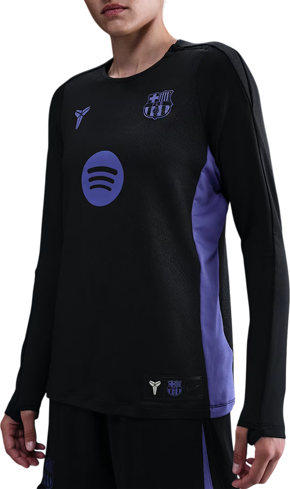 Tričko Nike Kobe x FC Barcelona Strike Pre-Match Drill Top Čierna | hq0484-011, 0