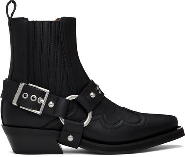Tenisky a topánky GANNI Low Cut Western Chelsea Boots Čierna | S2744, 0