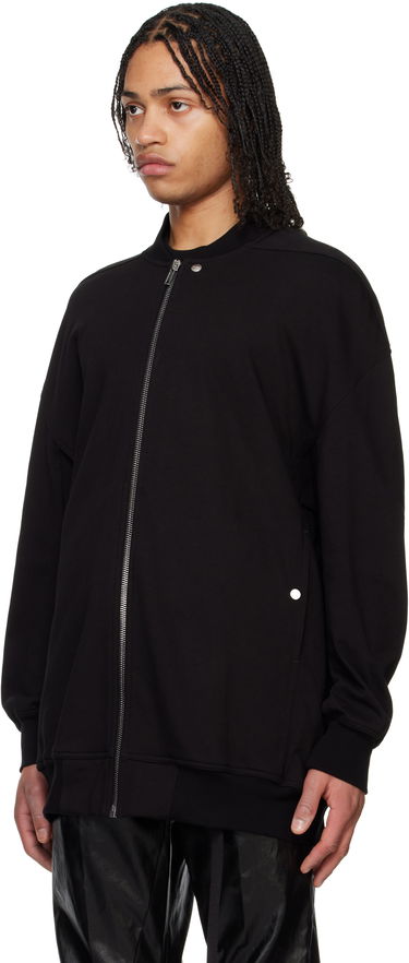 Bomber bunda Rick Owens Rick Owens Hollywood Jumbo Flight Bomber Jacket Čierna | RU01E5245 BA, 3