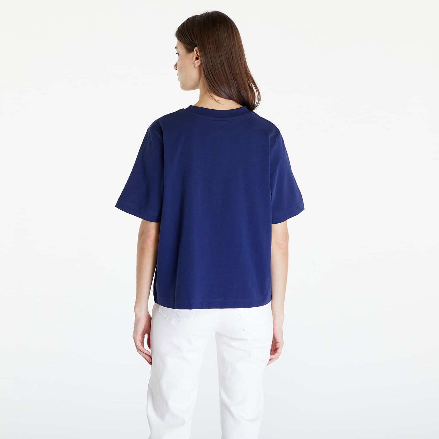 Tričko Queens Essential T-Shirt With Contrast Print Blue Navy | QNS_019, 1