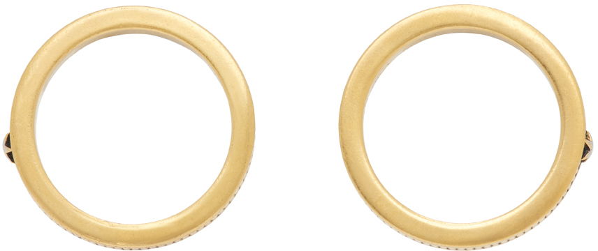 Náušnice Maison Margiela Stud Earrings Béžová | SM1VG0048 P6476, 0