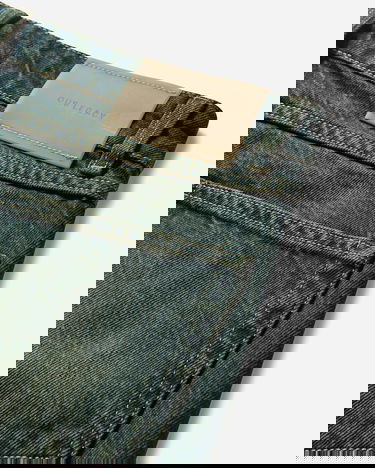 Džínsy OUR LEGACY Boot Cut Jeans Malibu Zelené | W225BMS 001, 4