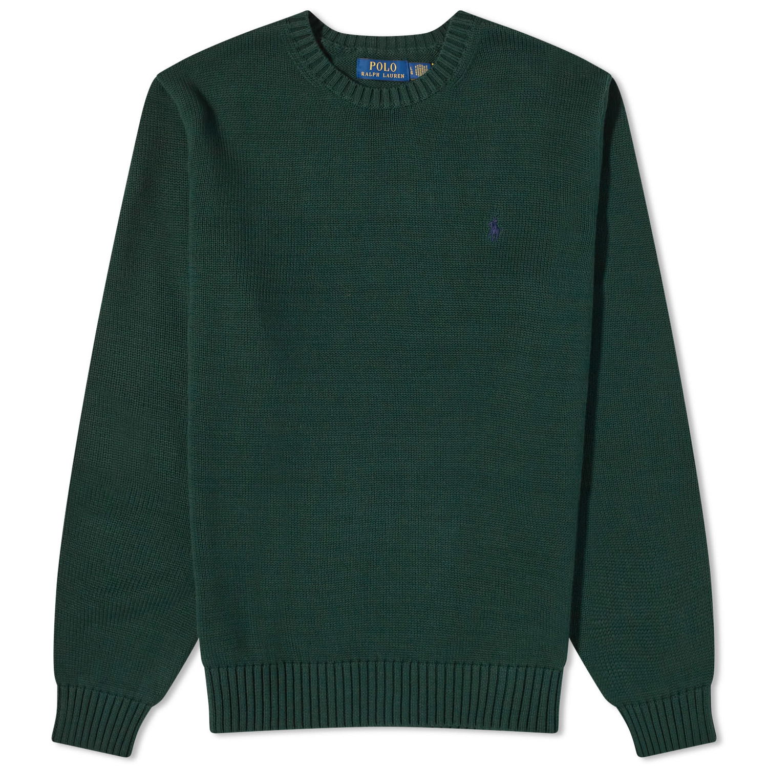 Mikina Polo by Ralph Lauren Polo Ralph Lauren Cotton Shaker Crew Knit Hunt Čierna | 710810846026, 0