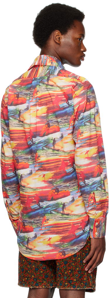 Košeľa ERL ERL Sunset Beach Print Shirt Rôznofarebný | ERL06B006, 2