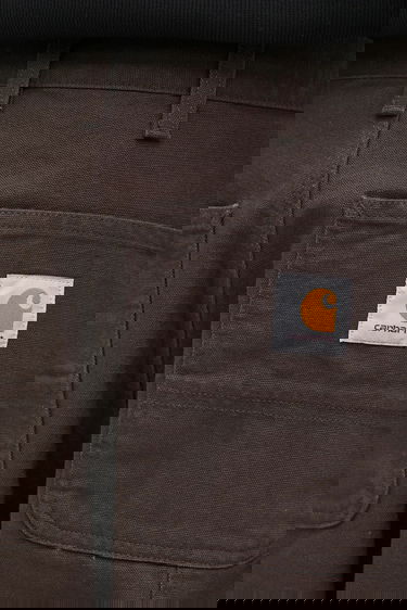 Nohavice Carhartt WIP Double Knee Pant Hnedá | I031501.4702, 3