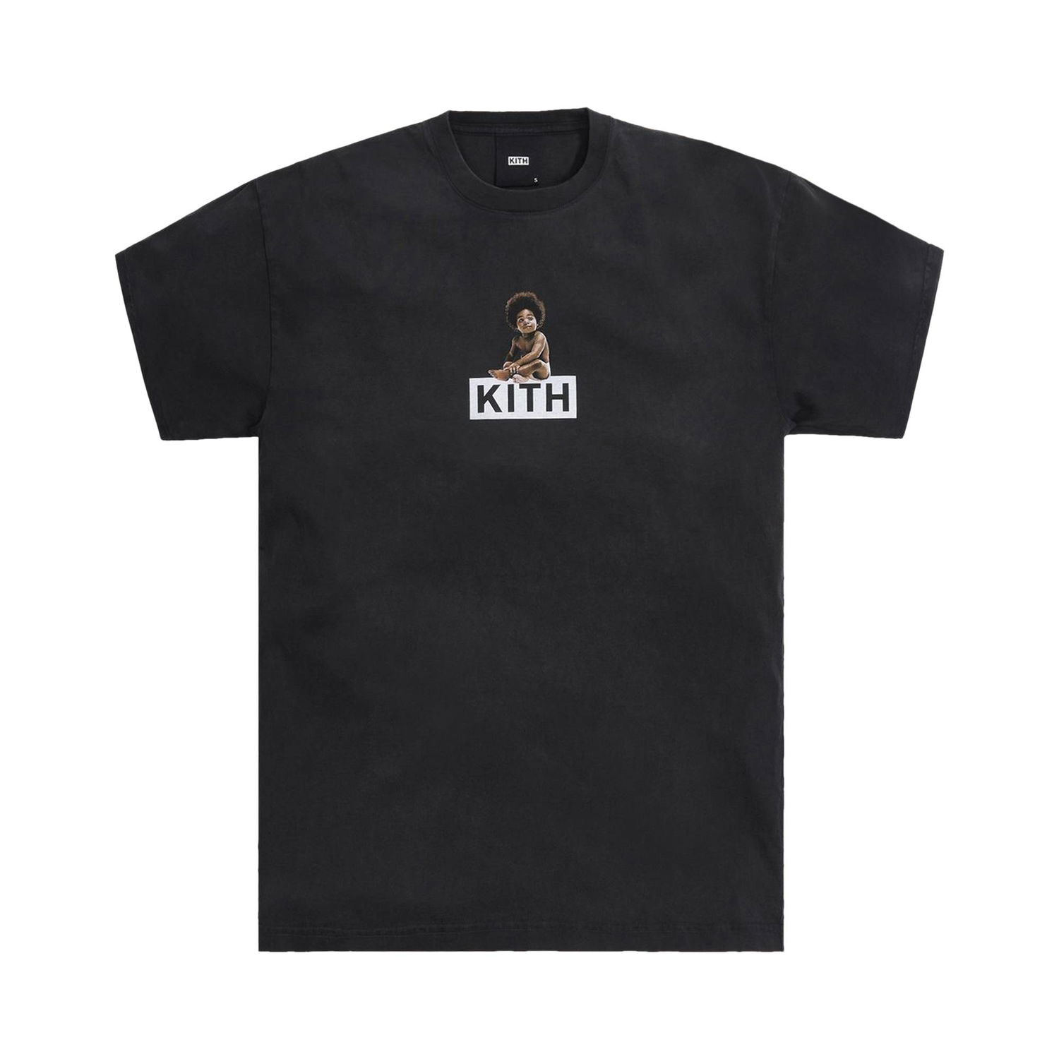 Tričko KITH For The Notorious B.I.G Ready To Die Classic Logo Vintage Tee Čierna | KH030055 100, 1