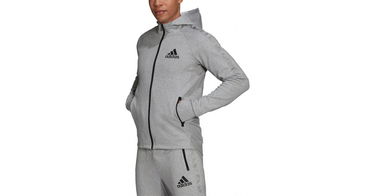 Mikina adidas Originals Motion FZ Hoodie Šedá | h28797, 1