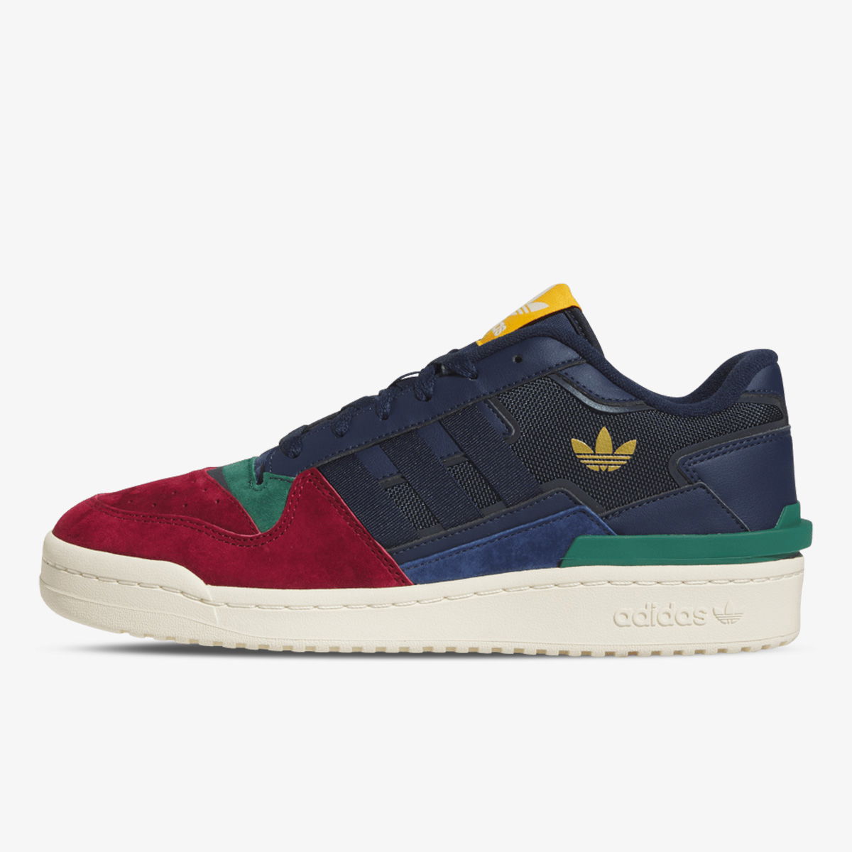 Tenisky a topánky adidas Originals adidas Forum Exhibit Low 2.0 Collegiate Navy Burgundy Green Čierna | HQ7116, 1
