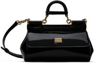 Dolce&Gabbana Small Sicily Patent Leather Handbag