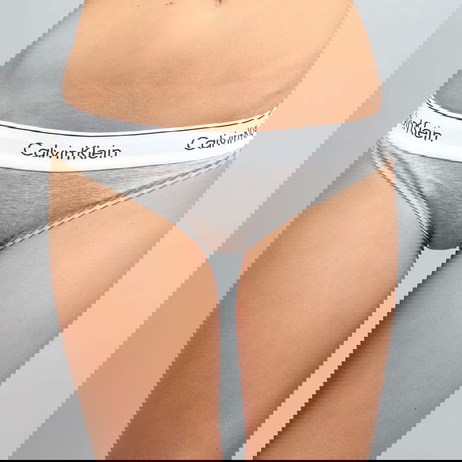 Nohavičky CALVIN KLEIN Cotton Bikini Briefs Šedá | F3787E-020, 0