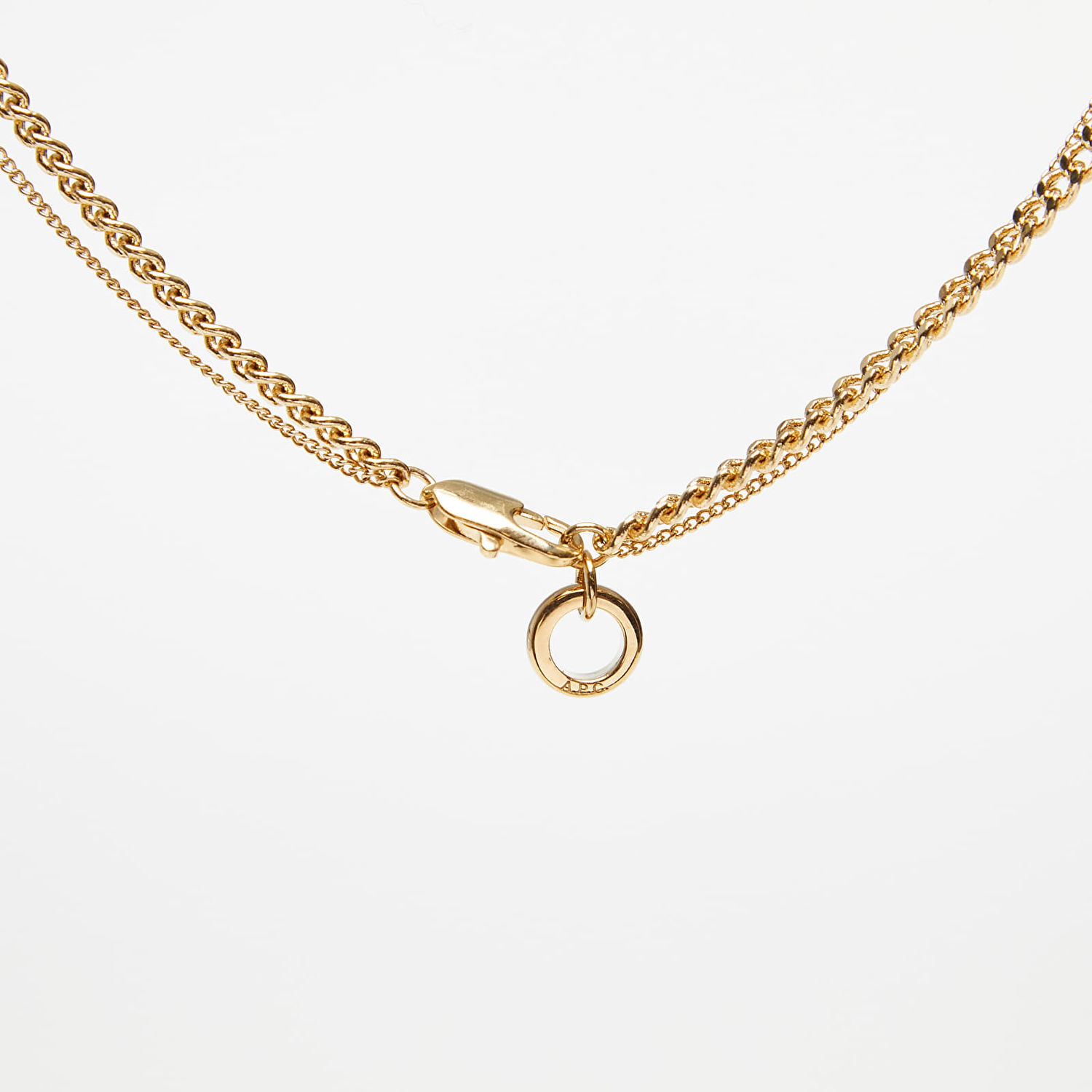 Náhrdelník A.P.C. Collier Minimal Necklace Metalická | MEACC-M70680 RAA, 1