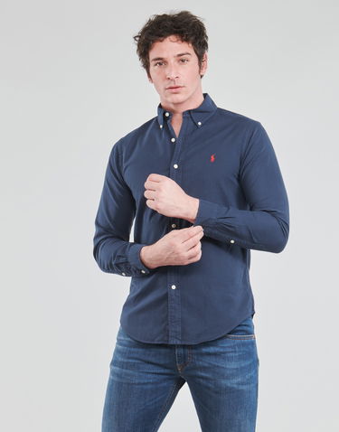 Košeľa Polo by Ralph Lauren Long Sleeve Shirt Navy | 710723610003-NOOS, 1