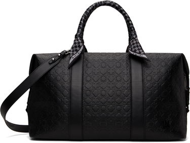 Cestovná taška AMIRI 'MA' Quad Embossed Leather Duffle Bag Čierna | AMBGTH1006, 0