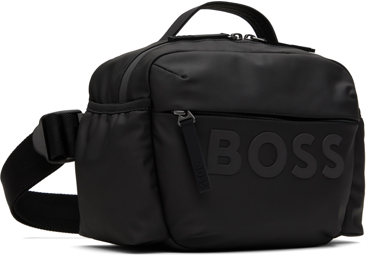 Ľadvinka BOSS BOSS Bonded Logo Belt Bag Čierna | 50516894, 1