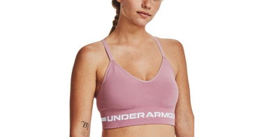 Podprsenka Under Armour Seamless Low Long Bra Ružová | 1357719-697, 1