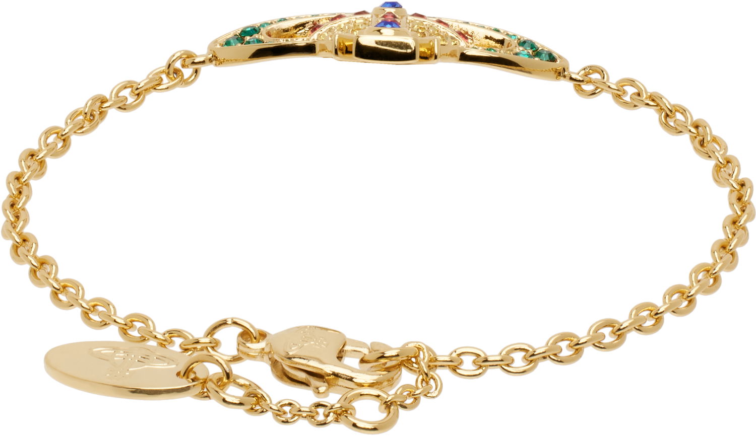 Náramok Vivienne Westwood Vivienne Westwood Kika Chain Bracelet Žltá | 61020055-02R828-, 1