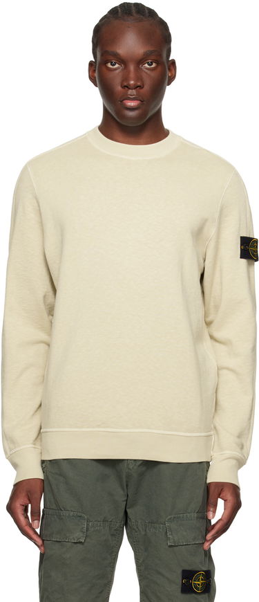 Mikina Stone Island Patch Sweatshirt Béžová | 801566060, 0