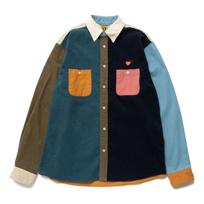 Košeľa Human Made Corduroy Shirt Rôznofarebný | HM24SH005
