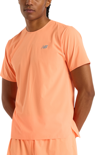 Tričko New Balance New Balance Race Day Ultra Light T-Shirt Oranžová | mt51208-hmo, 0