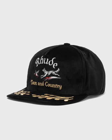 Šiltovka Rhude Black Velvet Souvenir Cap Čierna | RHFW24HA060120015, 0